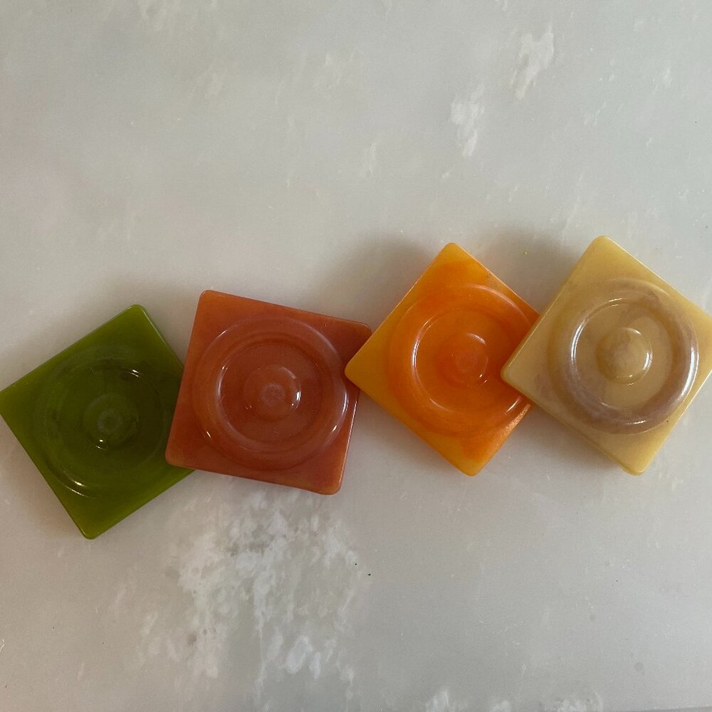 4 beautiful Stone Coasters